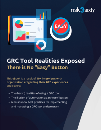 GRC Tool Realities No Easy Button eBook COVER