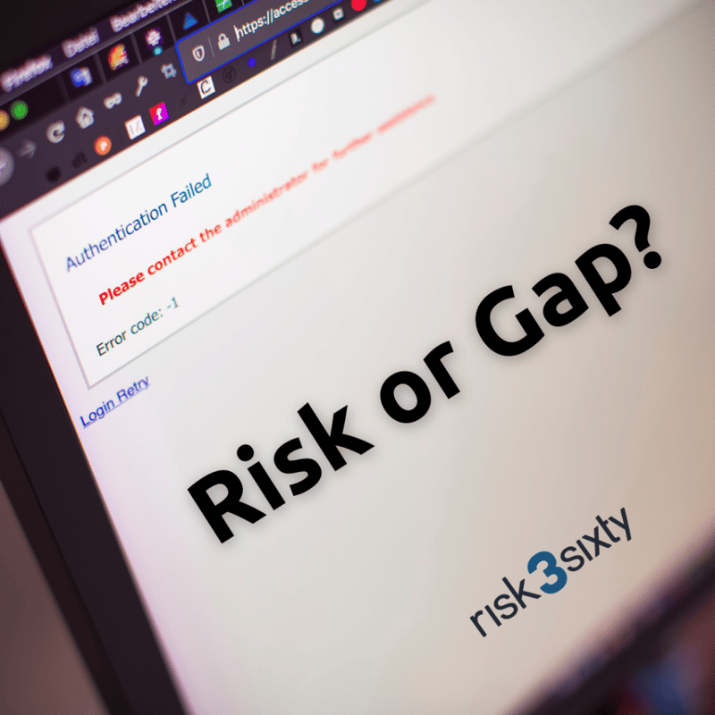 information security risk vs gap