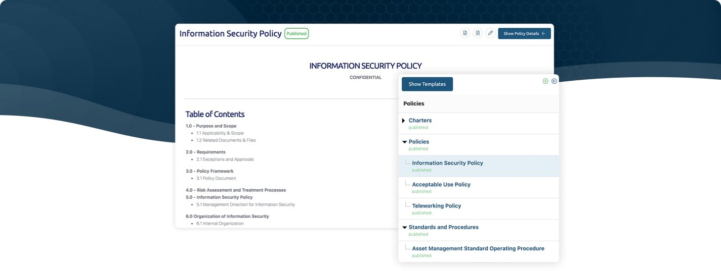 Policies Phalanx Header